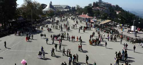 the Ridge Shimla